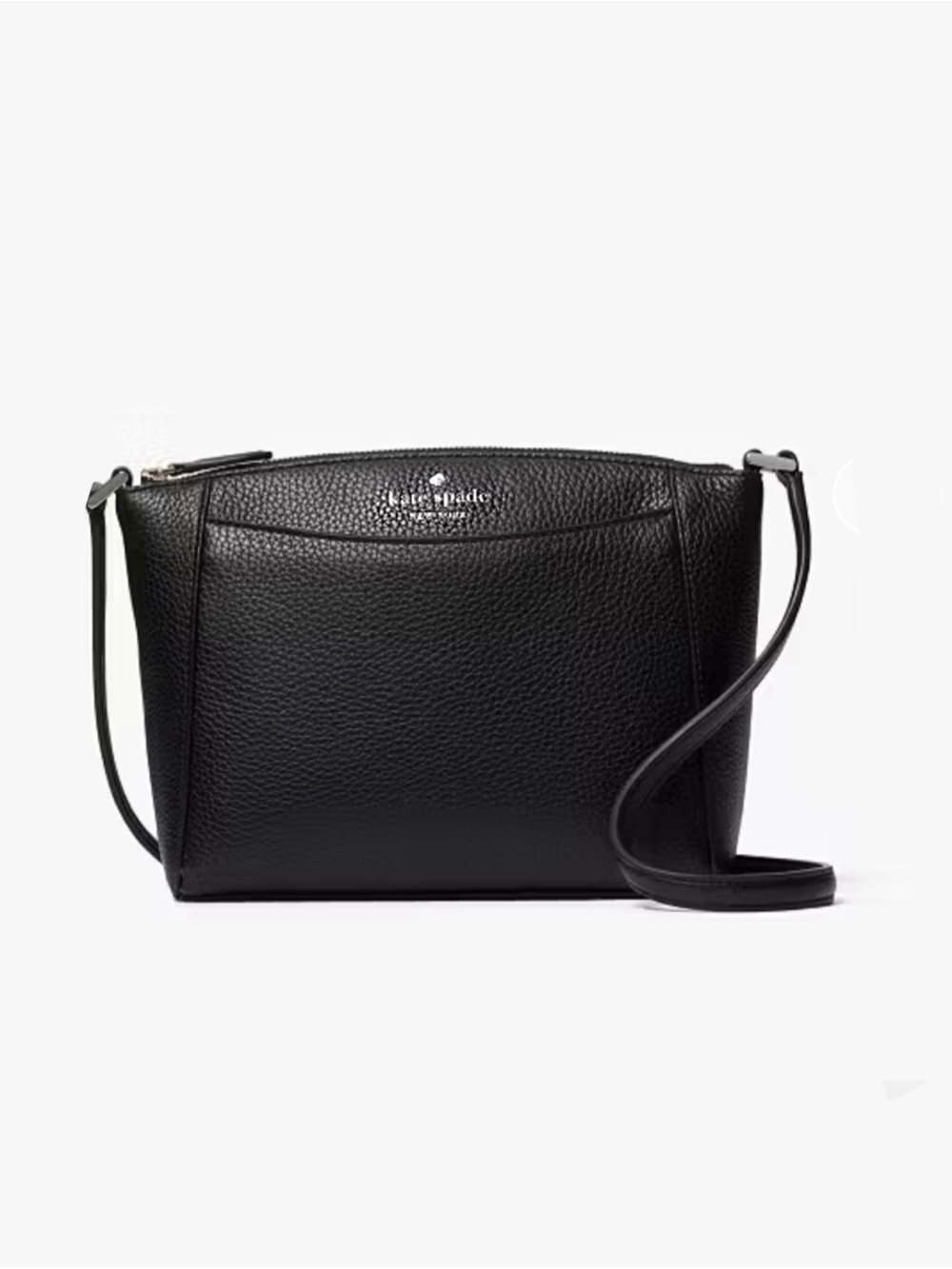 Kate Spade monica crossbody black leather handbag purse